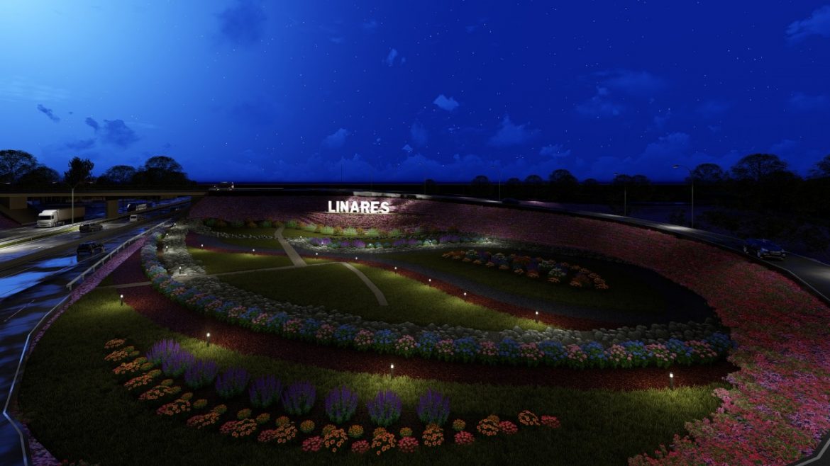 Aprueban hermoseamiento a trébol de acceso de Linares