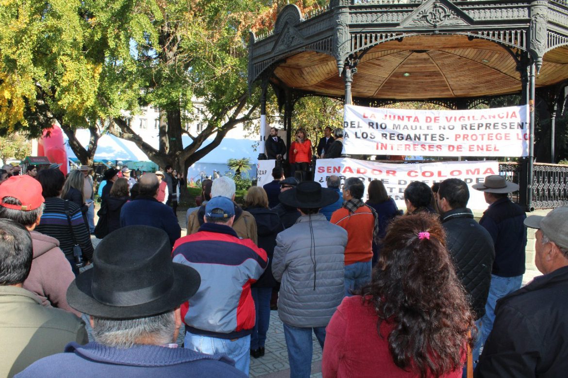 Regantes intensifican movimiento  en defensa del agua para riego