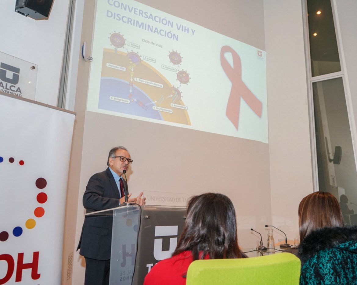 UTALCA abre ciclo para conversar sobre DD.HH. y comienza con VIH y discriminación