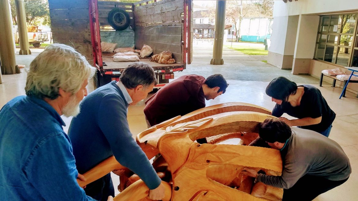 Destacado escultor maulino expondrá su arte en la UCM