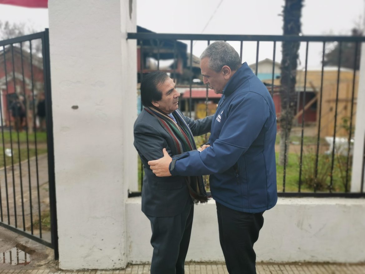 Intendente Milad anunció reconstrucción de la Municipalidad de Maule