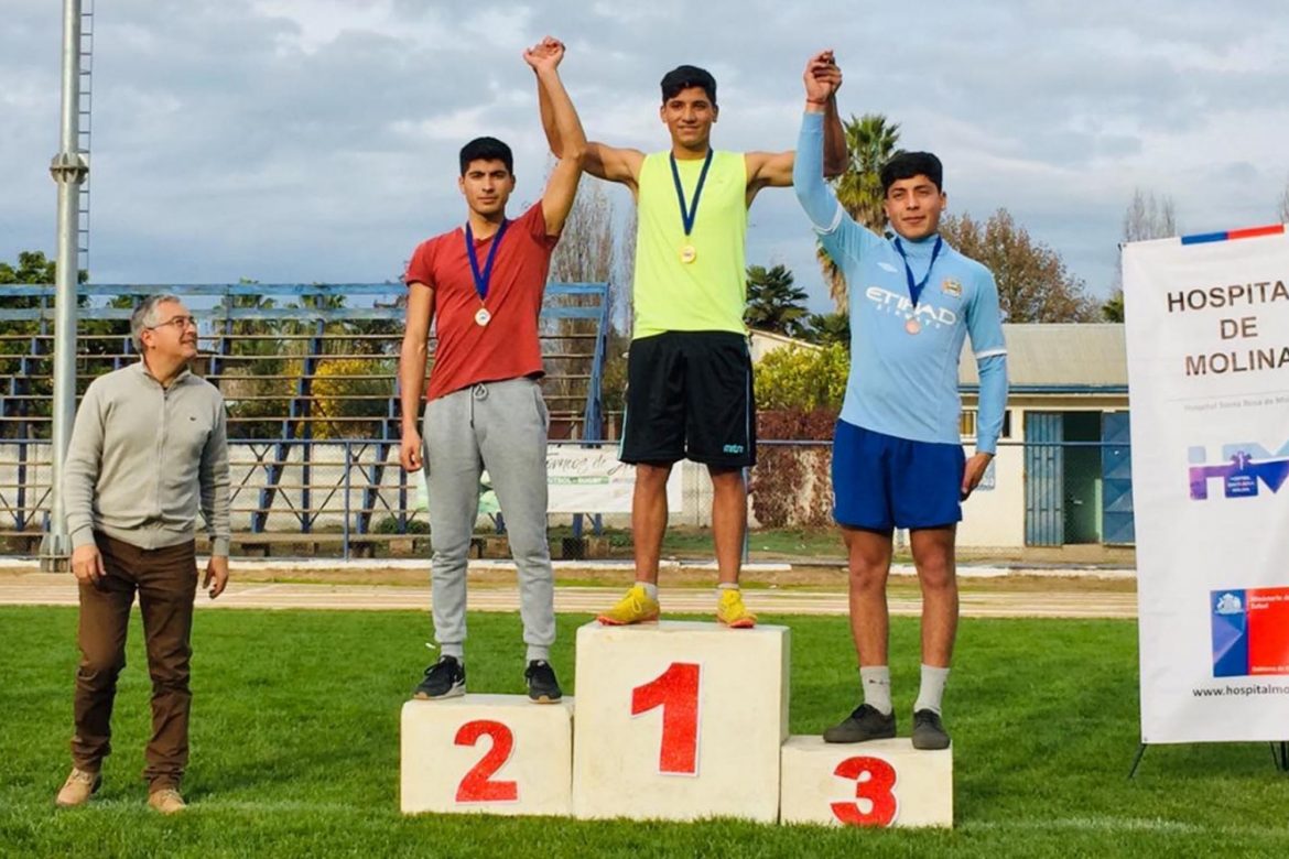 Molina vivió su primer campeonato escolar deportivo
