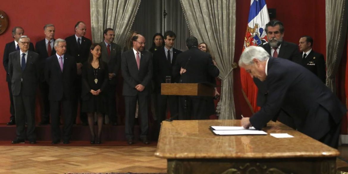Presidente Piñera llevó a cabo cambio de gabinete