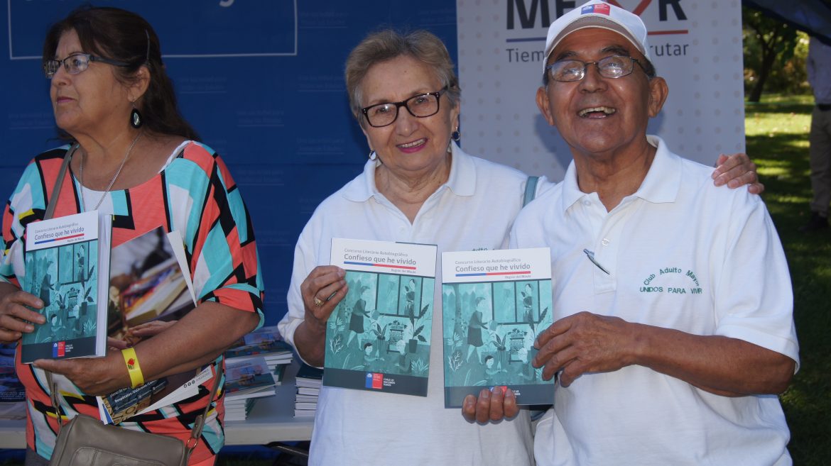 Últimos días para  participar del Concurso Literario “Confieso que he Vivido” 2019 de SENAMA