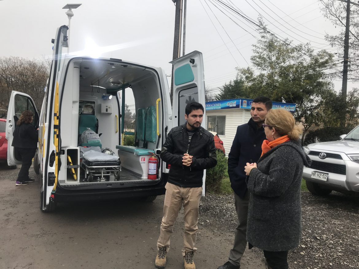 Colbún cuenta con nueva ambulancia