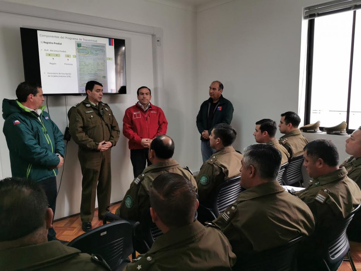 Capacitan a Carabineros de sectores rurales en formularios en casos de abigeatos