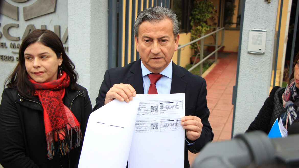 san javier: ERROR ORTOGRAFICO Y TIPO DE PAPEL PERMITEN DETECTAR 4 CASOS DE CERTIFICADOS DE REVISIÓN TÉCNICA FALSOS