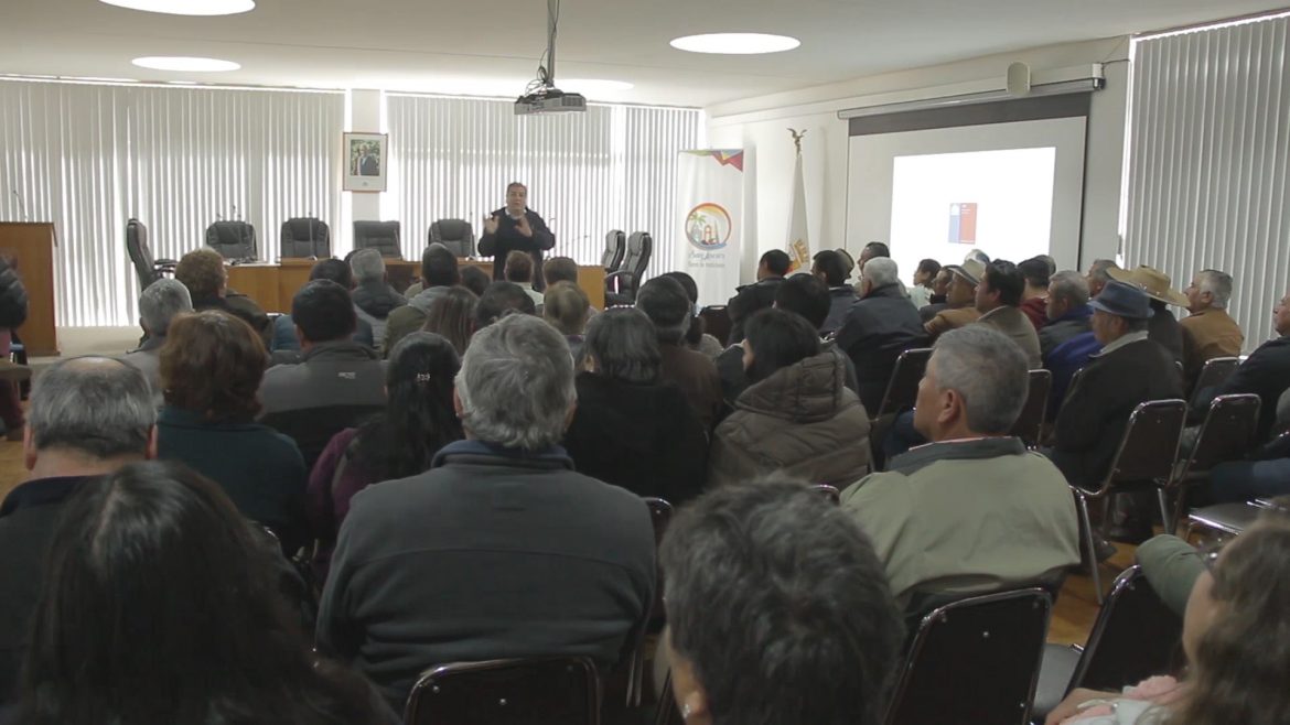 REACTIVAN PLAN DE DIFUSIÓN ANTE BAJO NIVEL DE INSCRITOS EN PROGRAMA DE TECNIFICACIÓN DE RIEGO AGRICOLA