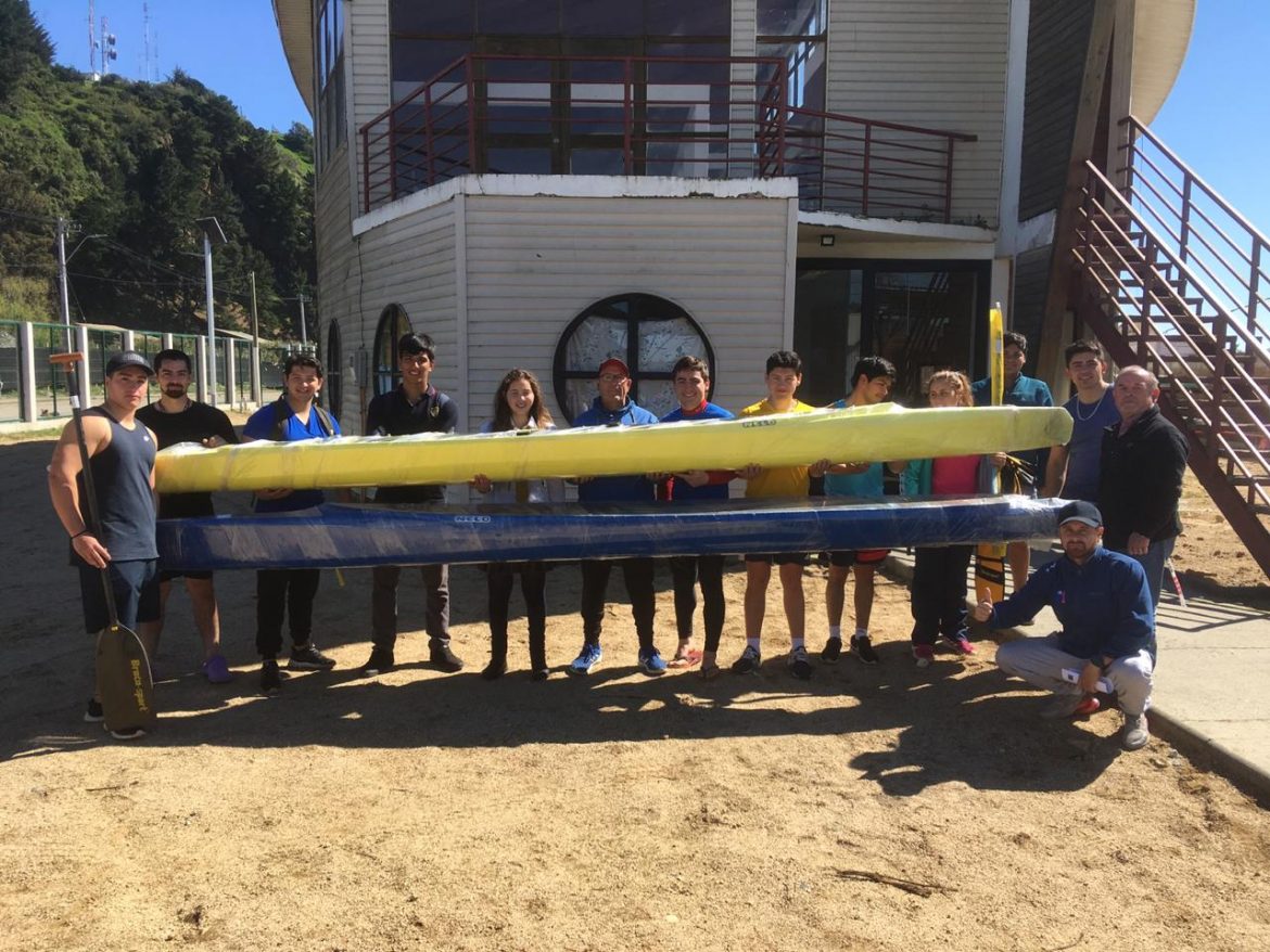CLUB DE CANOTAJE DE CONSTITUCIÓN RECIBIÓ EQUIPAMIENTO DE ALTA CALIDAD