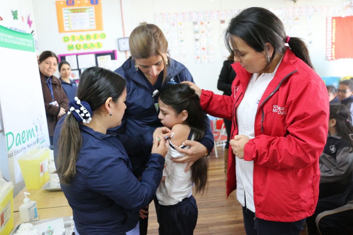 Vacunación contra el papiloma humano se reforzó en Curicó