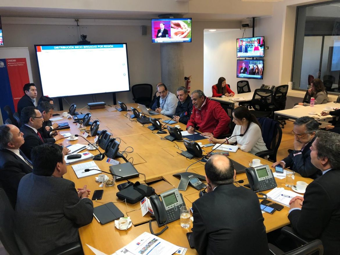 Gobierno realiza coordinación para enfrentar temporada de incendios forestales