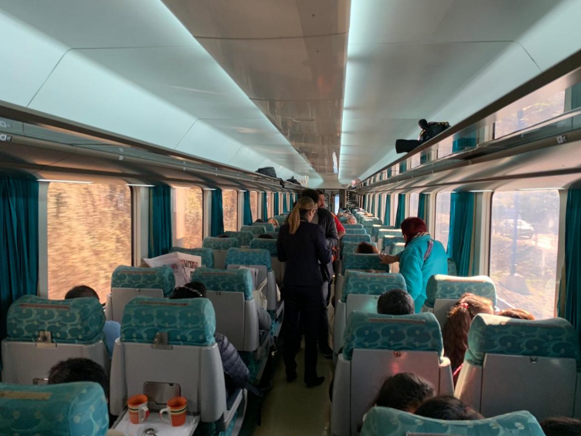 EFE programa tren especial al Maule y Ñuble en Fiestas Patrias