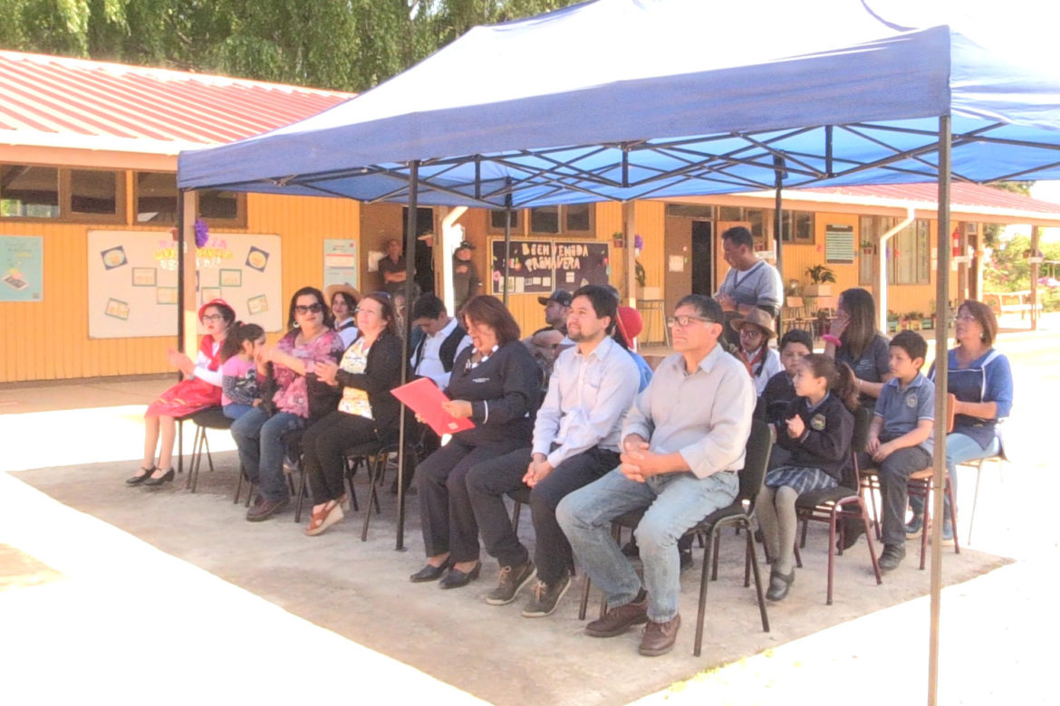 Escuela de Santa Elena en Colbún inauguró mejoramiento de techumbre