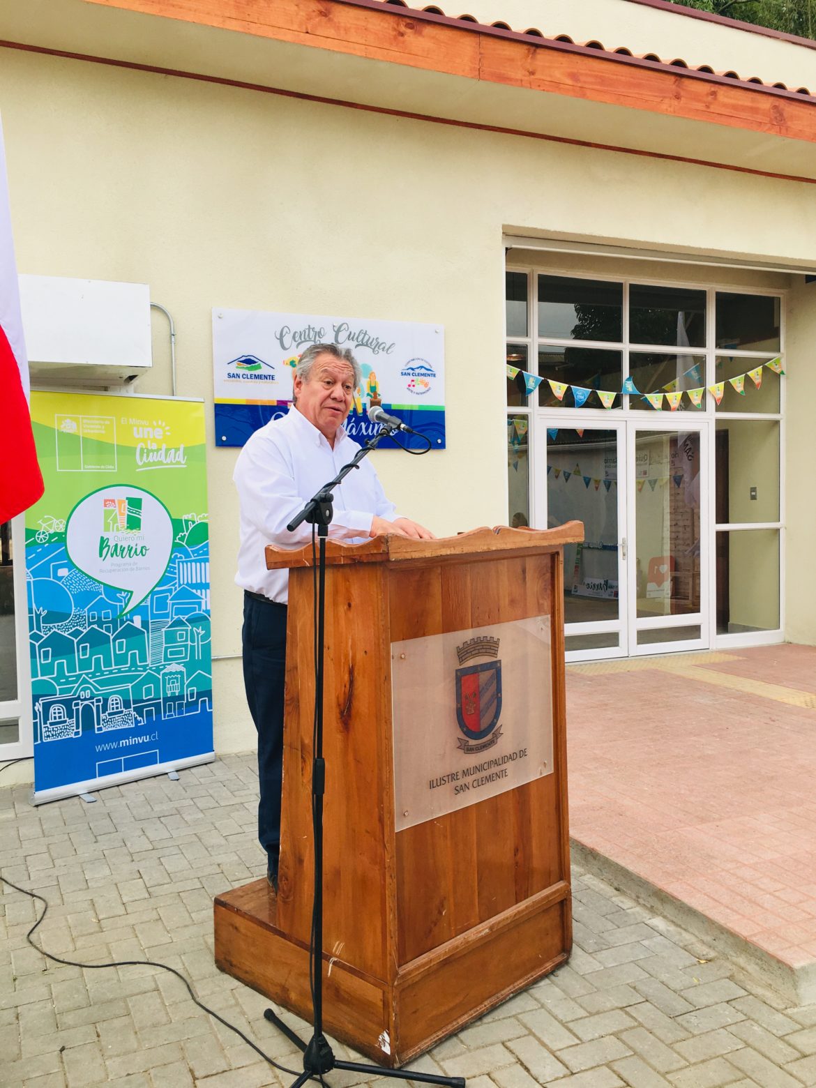 Barrio San Máximo de San Clemente cuenta con un nuevo Espacio Cultural