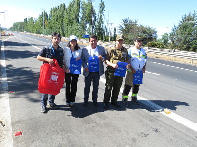 GOBERNACIÓN, MUNICIPALIDAD, BOMBEROS, SENDA Y CARABINEROS REALIZAN UN ...