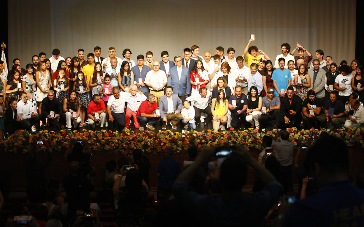 DISTINGUIERON A LOS MEJORES DEPORTISTAS