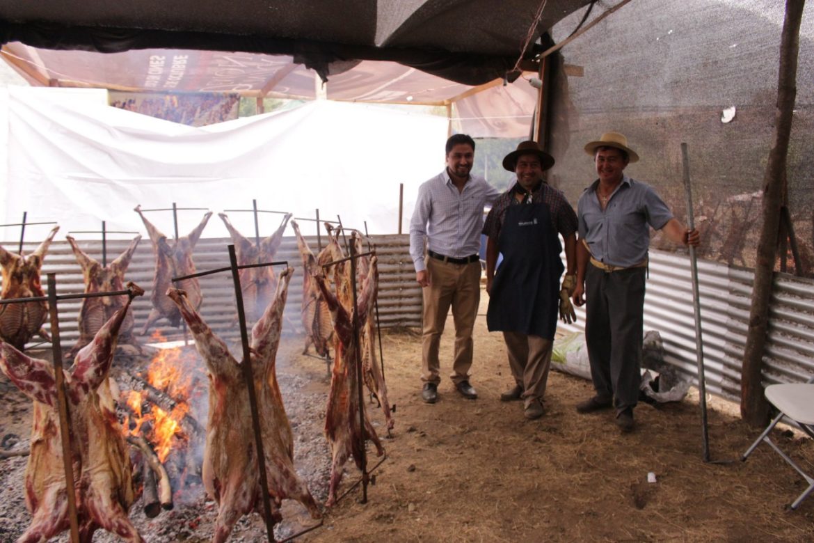 Todo listo para la fiesta del chivo al palo en Pehuenche este sábado y domingo