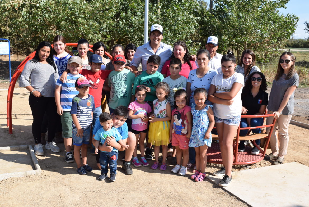 En San Clemente cuentan con nuevos espacios de recreación y encuentro comunitario