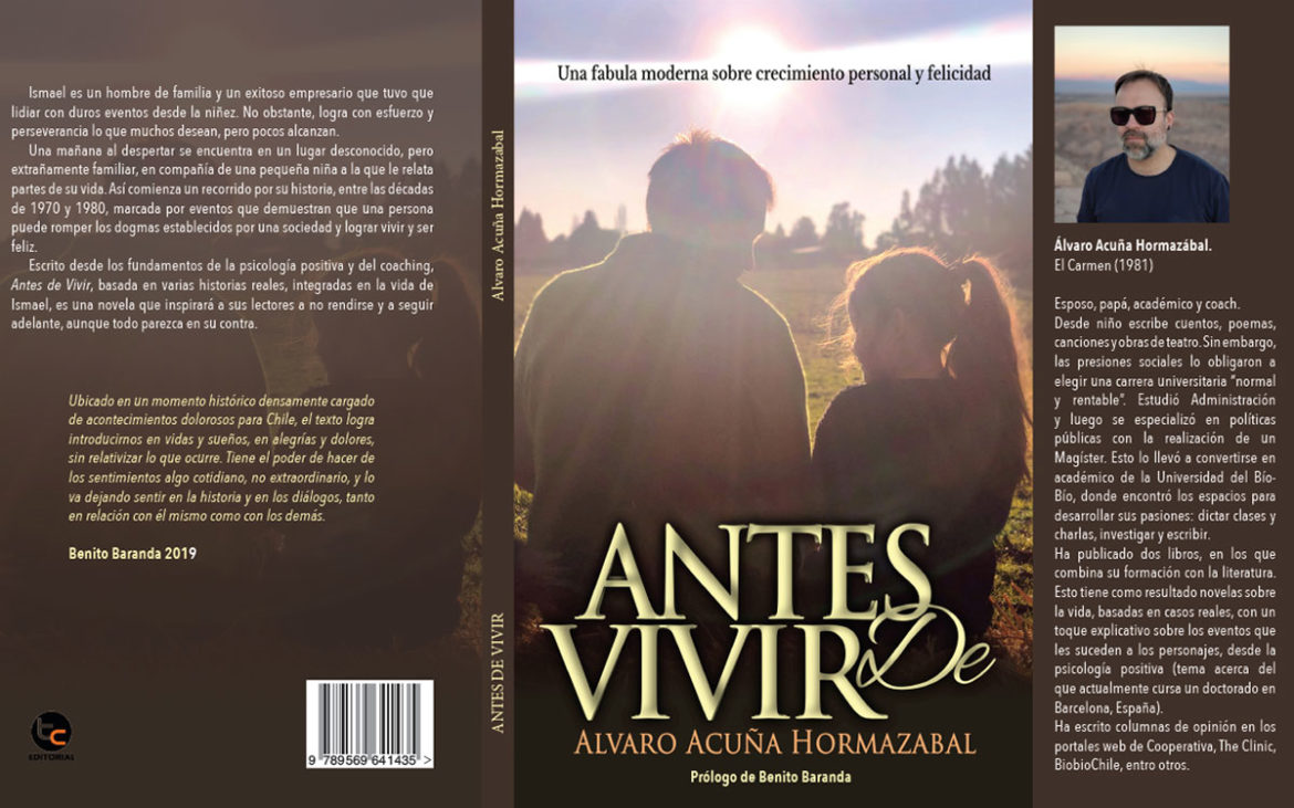 “Antes de Vivir”: La novela del hombre que enfrentó la muerte de su hijo para dar un mensaje positivo a la sociedad chilena