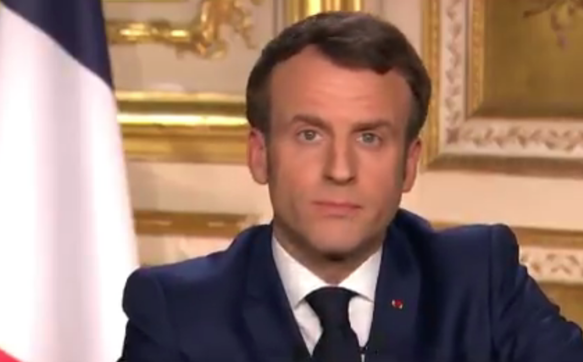 Presidente Macron anuncia que por el coronavirus se suspenden pagos de arriendos y cuentas de luz, agua y gas