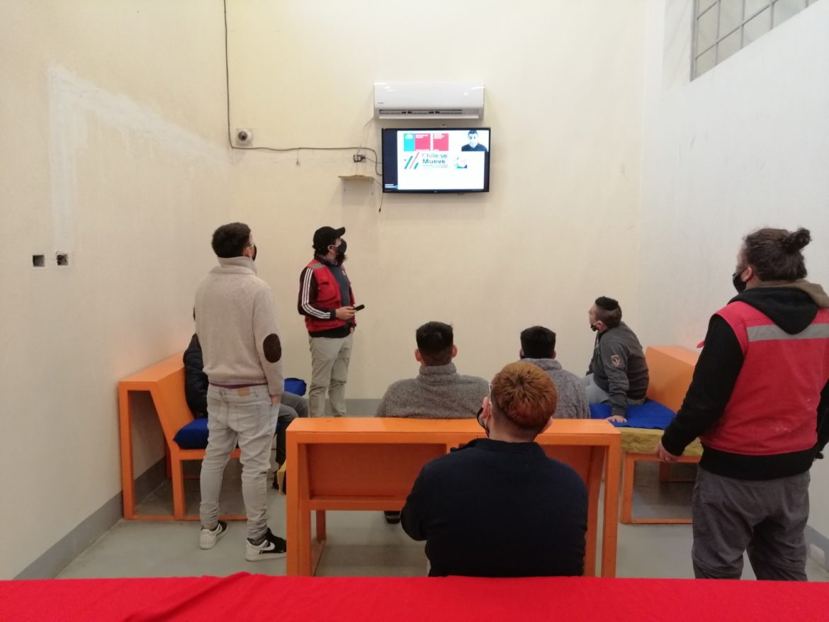 Centros del Sename de la región reciben clases virtuales de actividad física y deporte