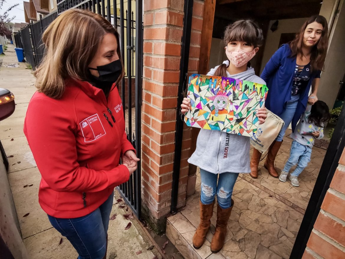 Seremía del Trabajo Maule activó exitoso concurso de dibujos como parte de la campaña “Chile sin trabajo infantil”