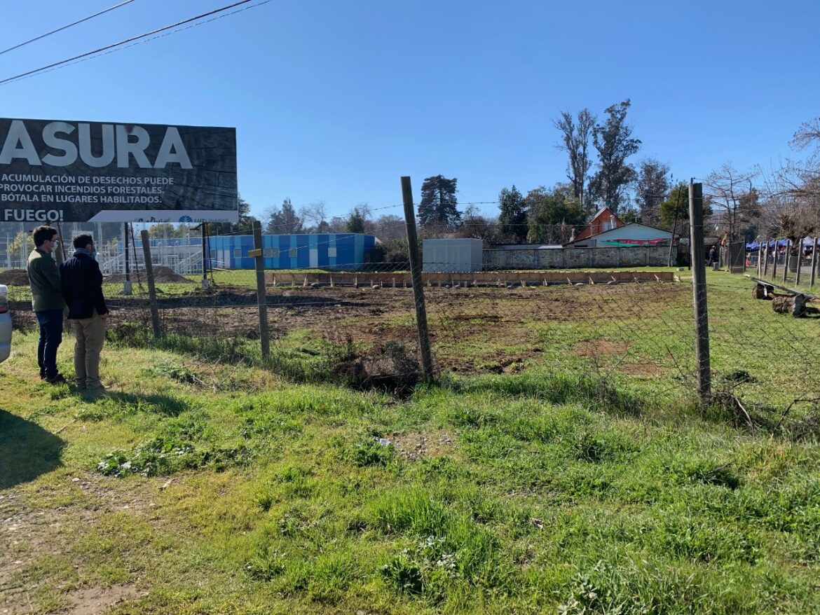 Colbún dará la bienvenida con letras gigantes de metal