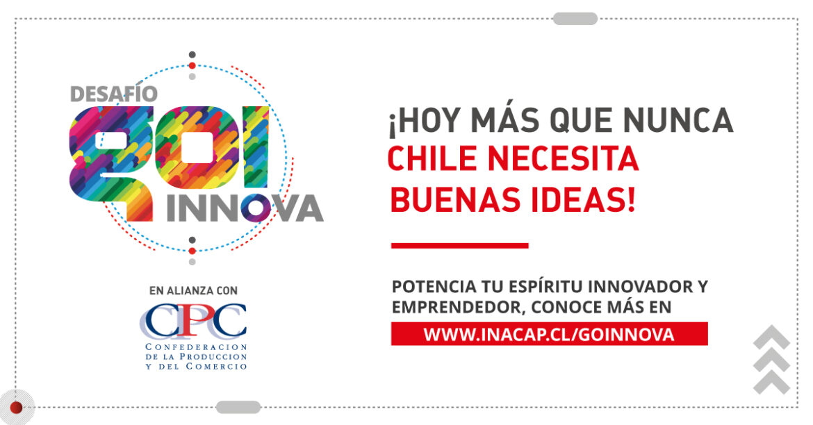 “Hoy más que nunca Chile necesita buenas ideas”: INACAP lanza el desafío Go! Innova 2020
