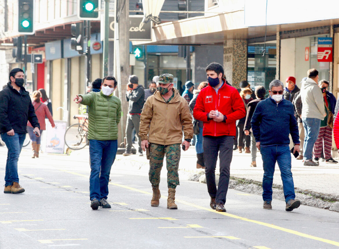 Con rigurosas fiscalizaciones Curicó comenzó Fase 2 para enfrentar la pandemia