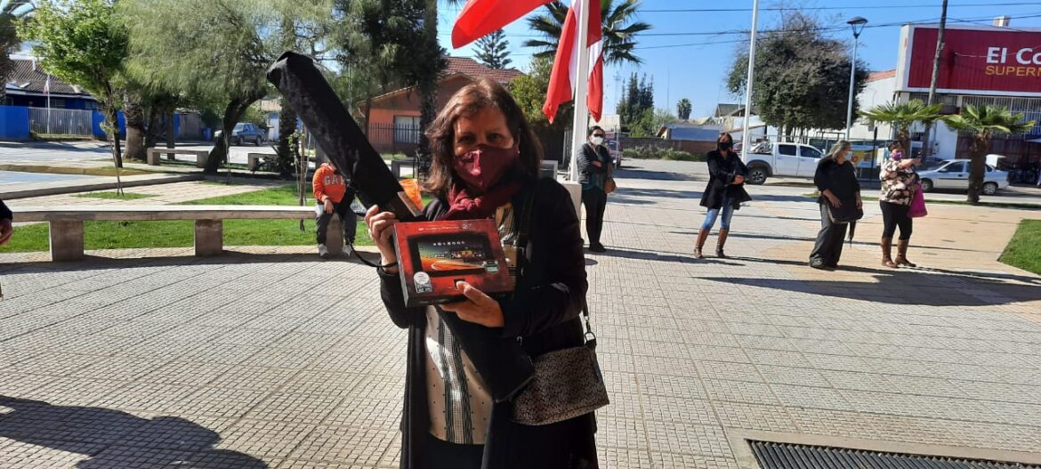 Maulinas participantes en programa Sernameg- Utalca recibieron tablets y material de marketing para fortalecer sus emprendimientos