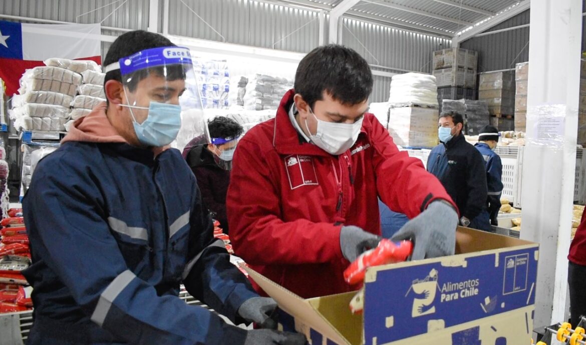 294.555 canastas de alimentos se han despachado en la Región del Maule