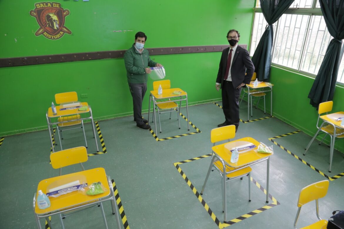 En Pelarco vuelven este martes las clases presenciales