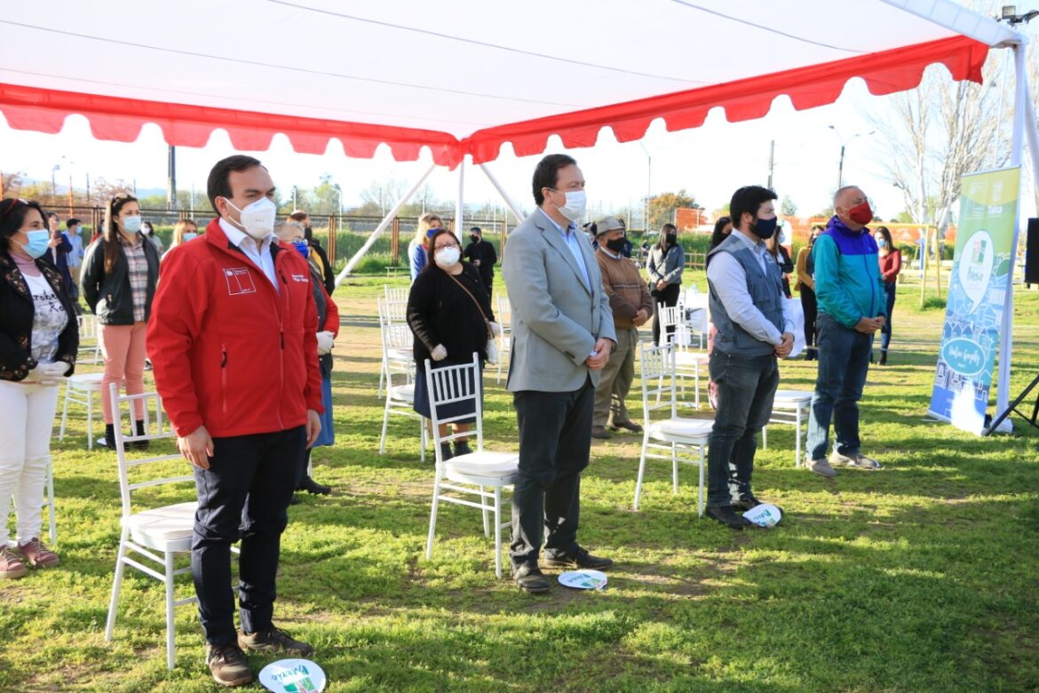 Minvu y el municipio inician mejoramiento de tres barrios de Talca