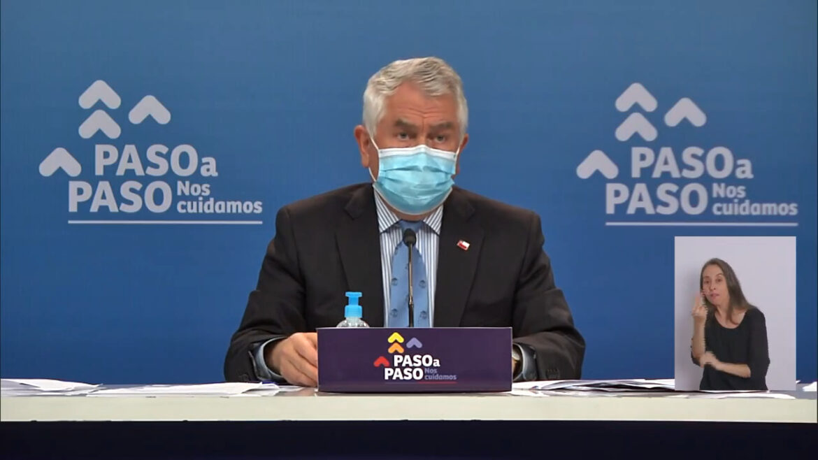 Se reportan 2.457 casos nuevos de Covid-19 en Chile