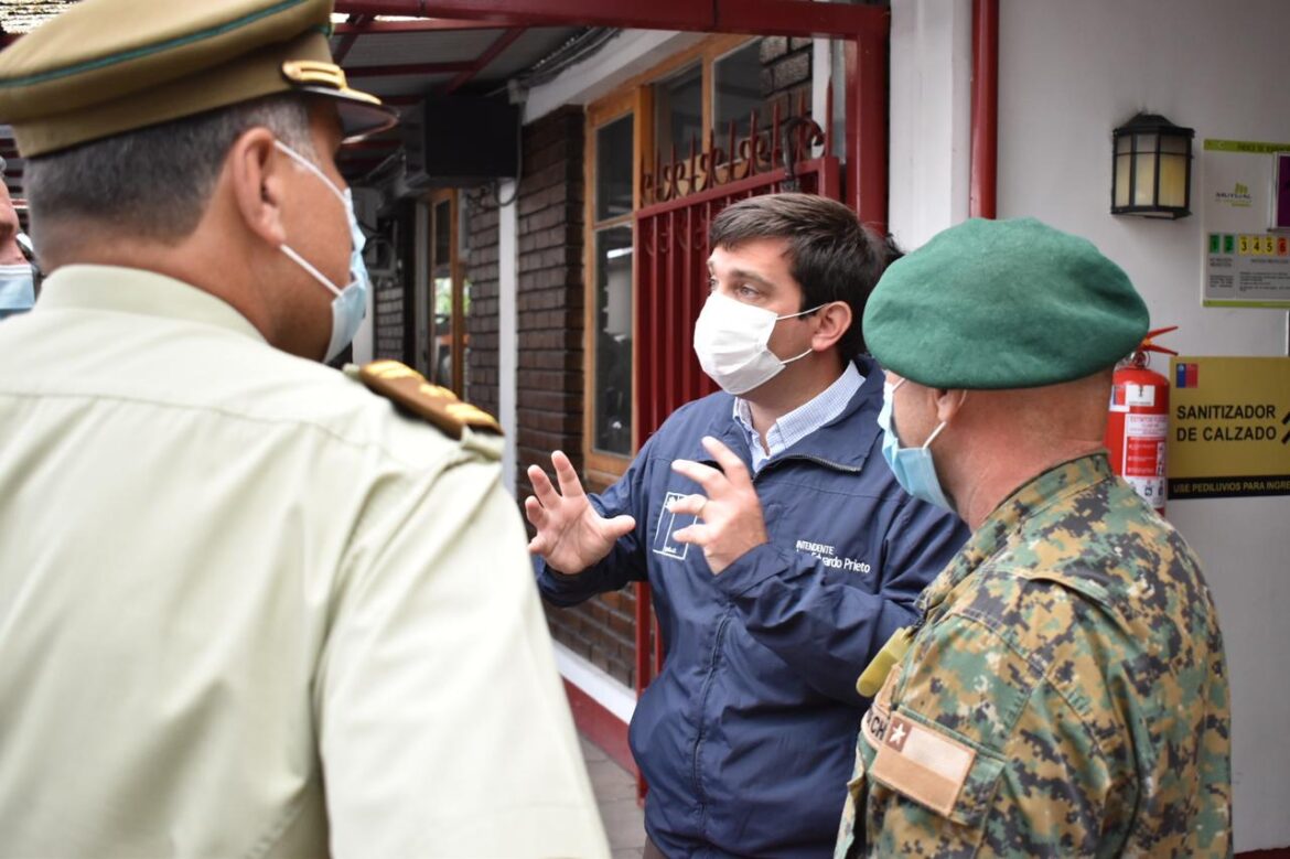 Autoridades acordaron cierre de caminos cordilleranos por Sistema Frontal en el Maule