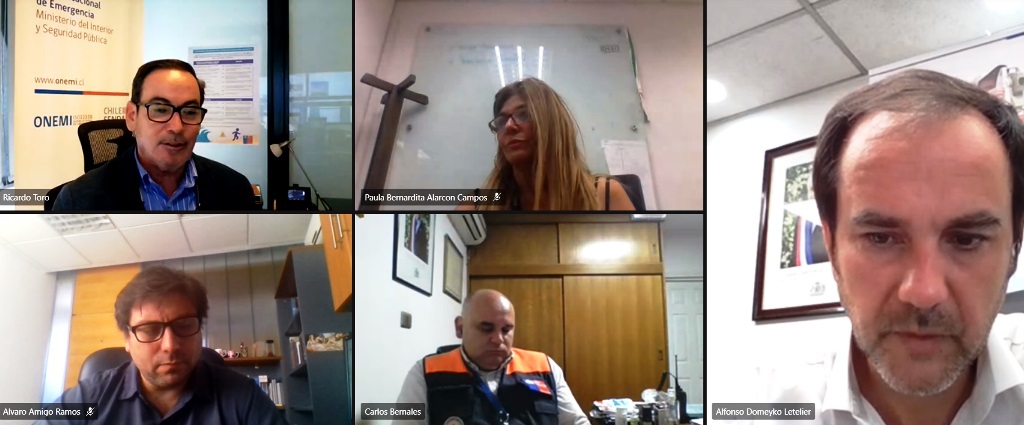 ONEMI y Sernageomin declaran Alerta Amarilla para Complejo Volcánico Laguna del Maule