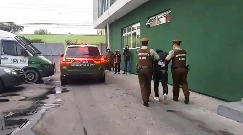 Detienen a peligroso delincuente en control vehicular