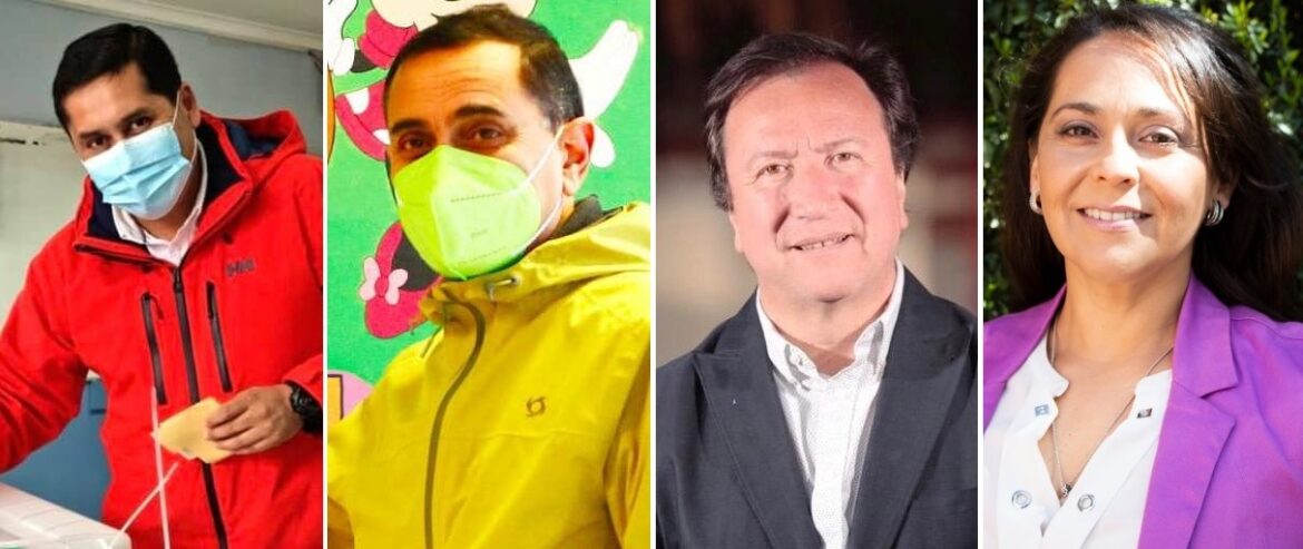 electos Mario Meza, Javier Muñoz y Juan Carlos Díaz son reelectos como alcaldes de Linares, Curicó y Talca