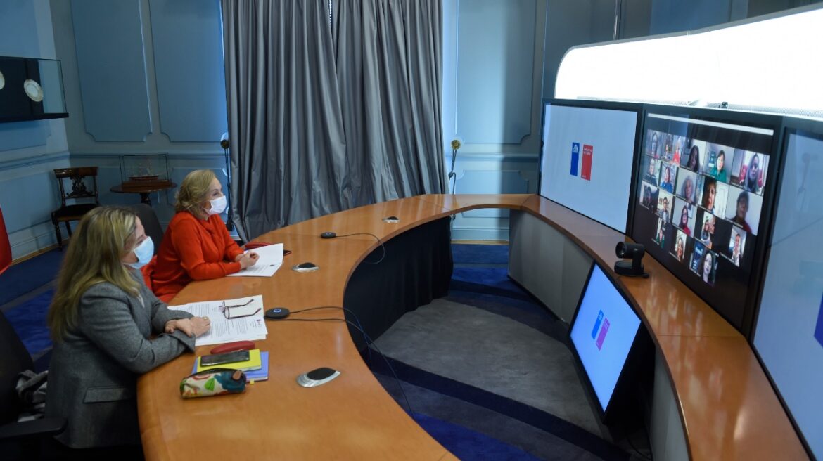 Directora Regional de PRODEMU participa en reunión telemática con la Primera Dama